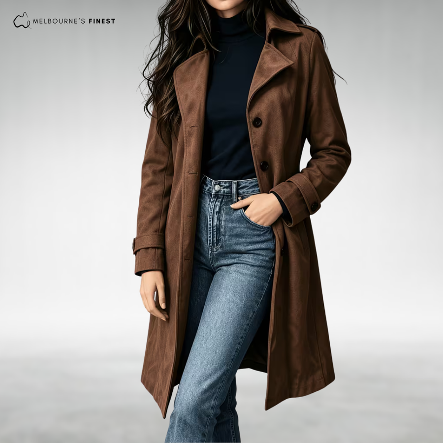Melissa™ Elegant Long Winter Coat