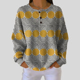 Thyra | Vintage Jumper with Geometric Pattern