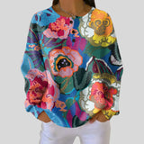 Ida™ | Colorful Flowers Jumper