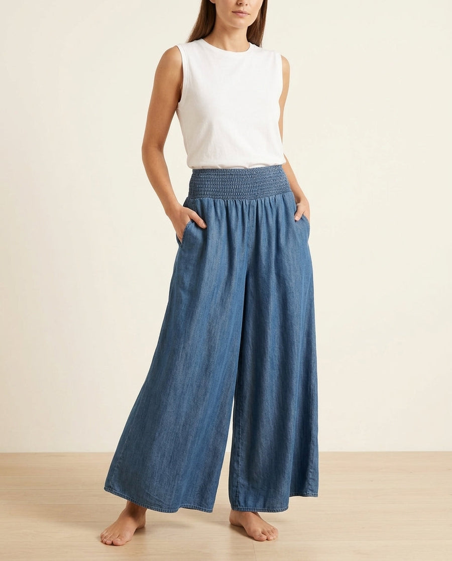 Lorraine | Comfortable pants with elastic waist