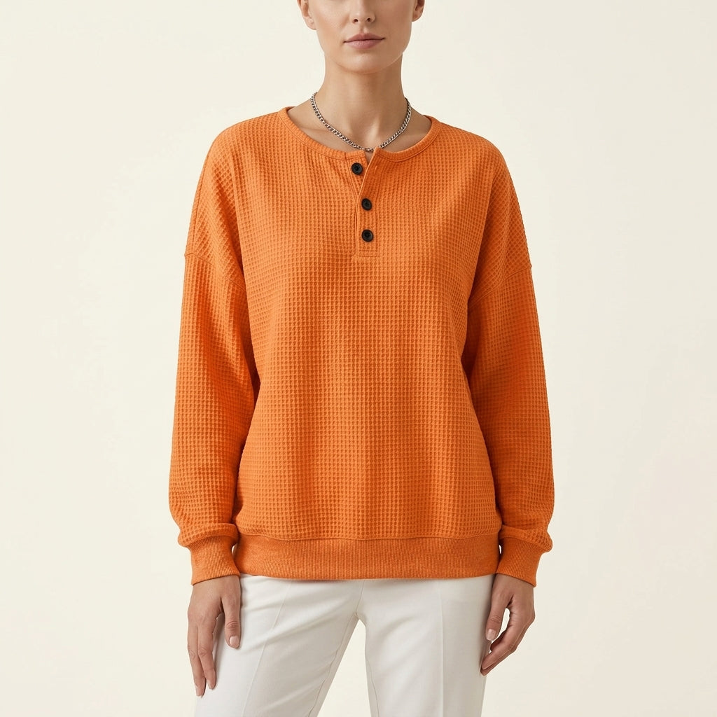 Alexa™ | Cozy Waffle Sweater