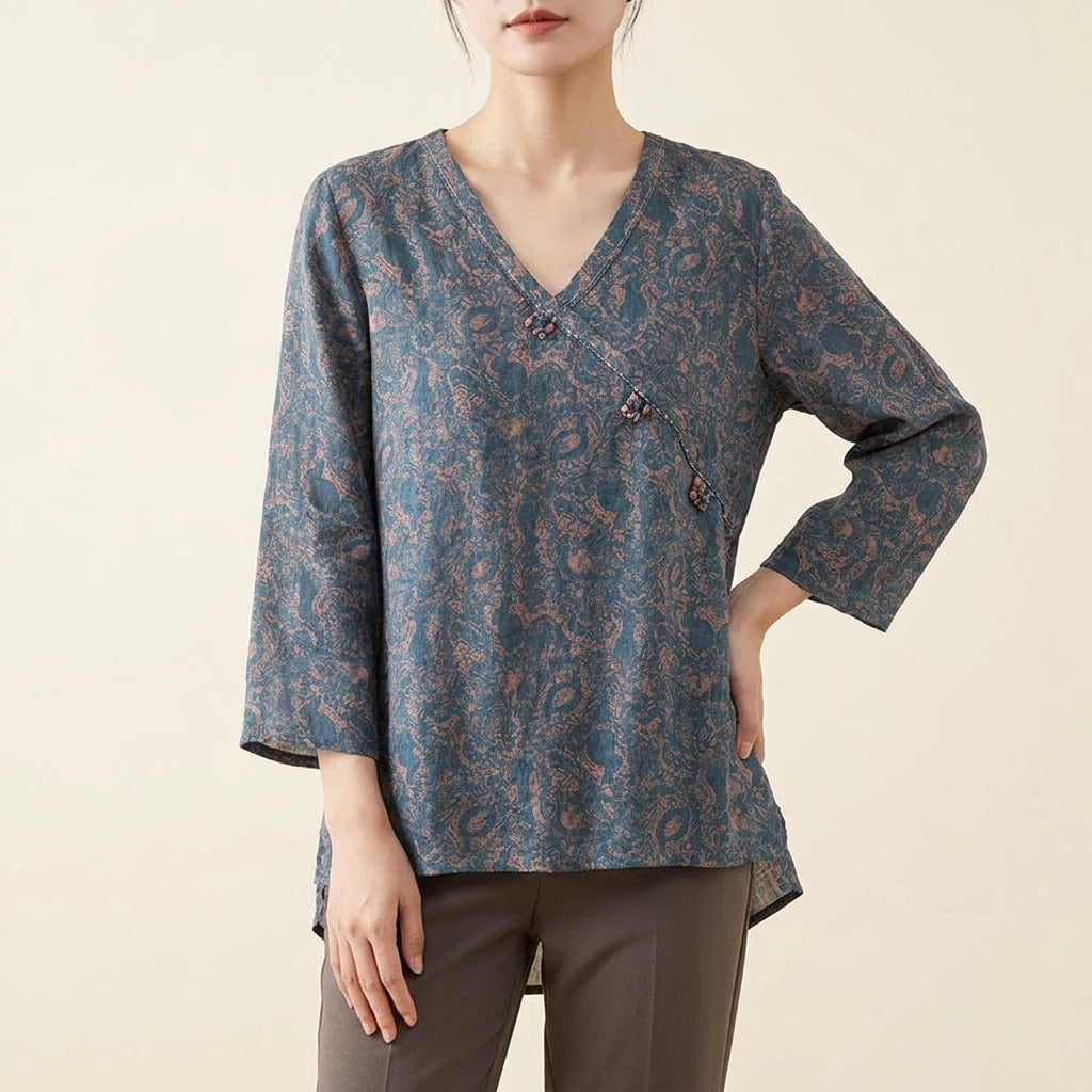 Summer | Button Front Relaxed Shirt