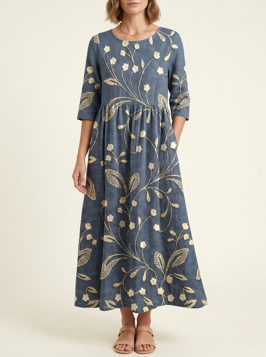 LAARNI™ - Relaxed Midi Dress