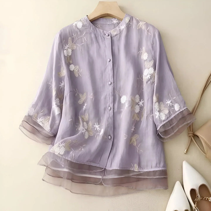 Georgia | Lightweight Cotton Blouse
