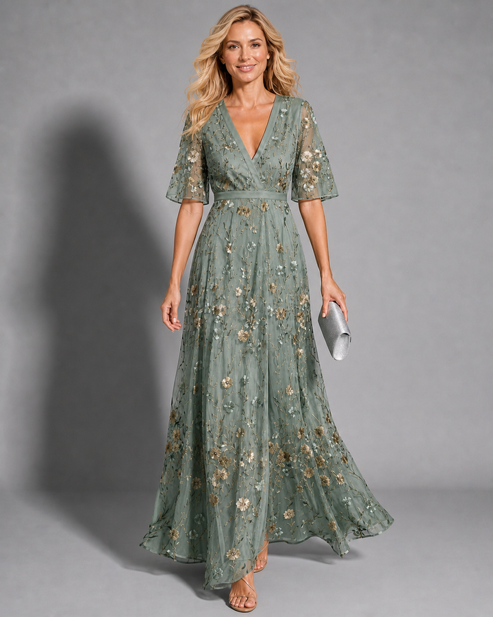 Selora | Floral Flow Maxi Dress