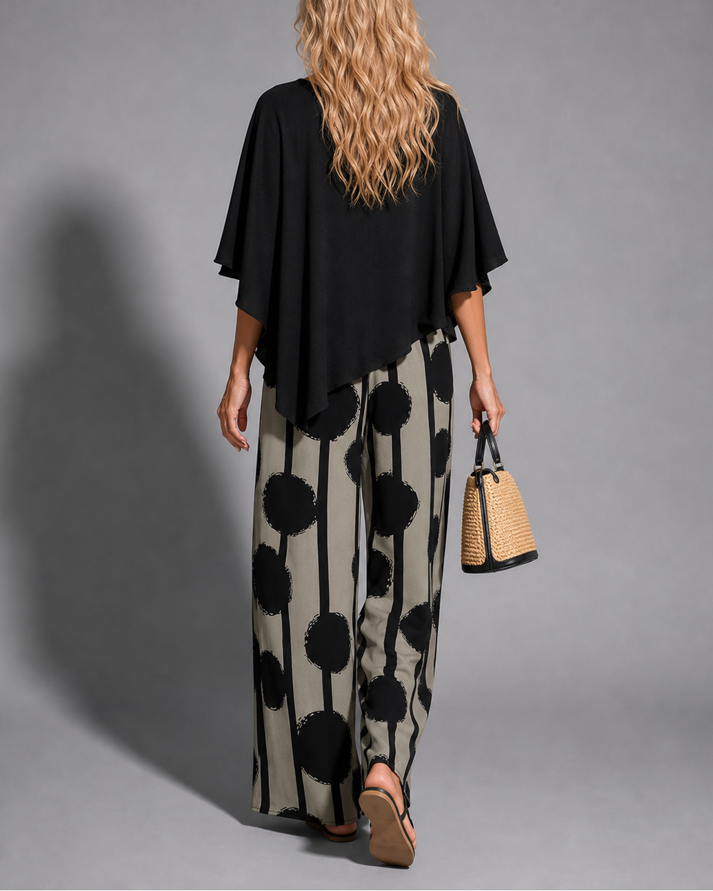 Kalliope -  Comfortable Elastic Waist Two-Piece Set