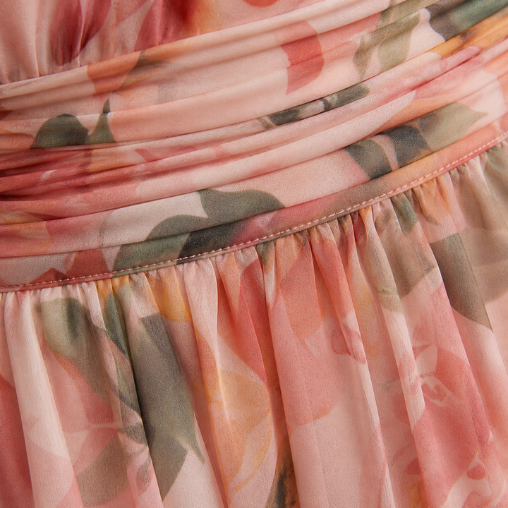 Celeste | One-Shoulder Floral Maxi