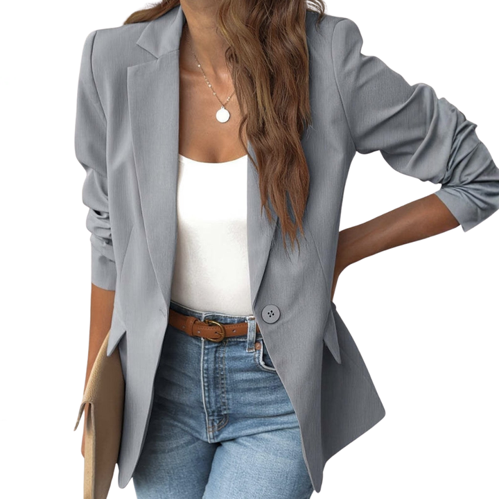 WAVERLY™ – Polished Single-Button Blazer &amp; Pants Set