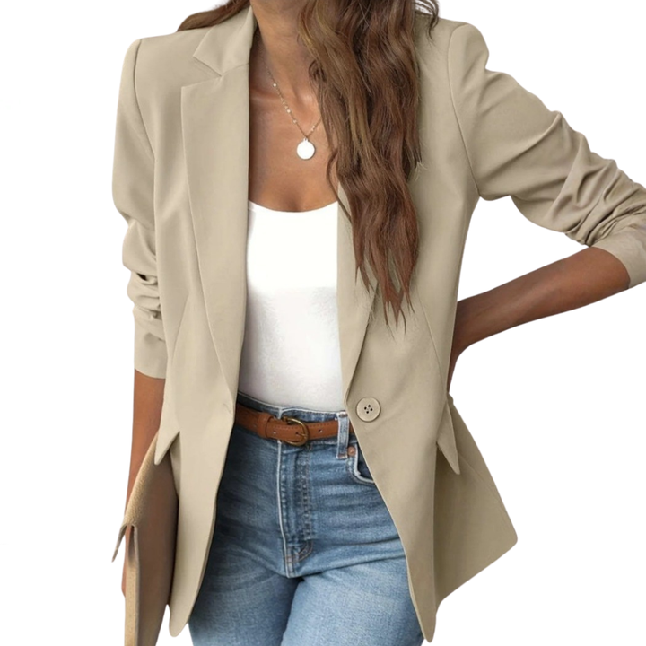 WAVERLY™ – Polished Single-Button Blazer &amp; Pants Set