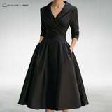 Vivienne™ Elegant Midi Dress