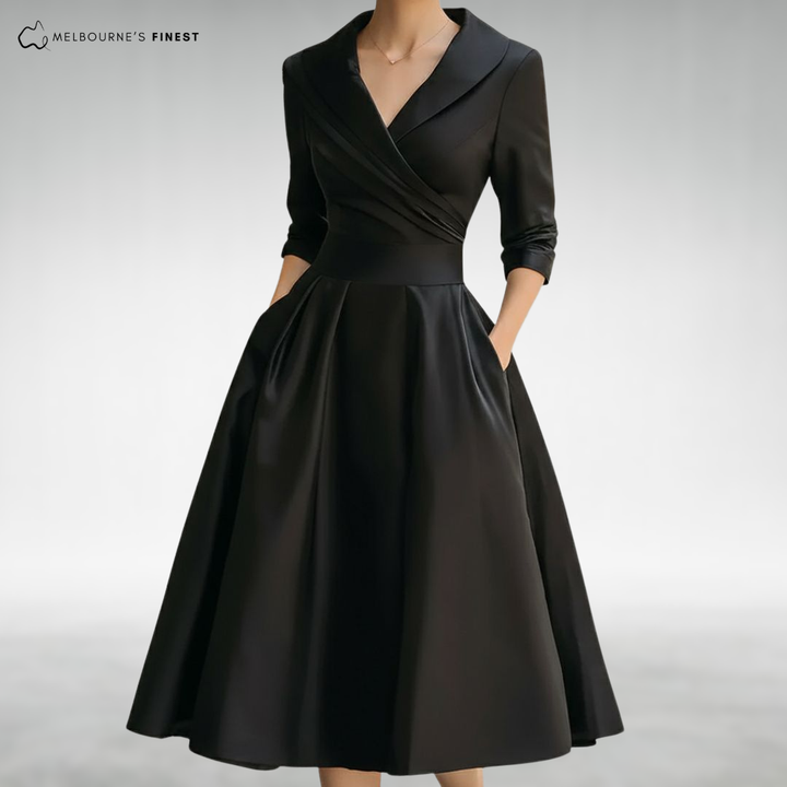 Vivienne™ Elegant Midi Dress