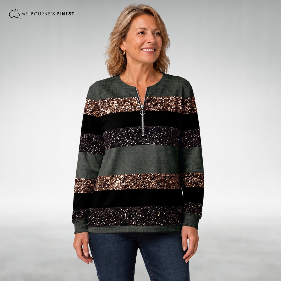 Kaylene™ Cozy Half-Zip Jumper