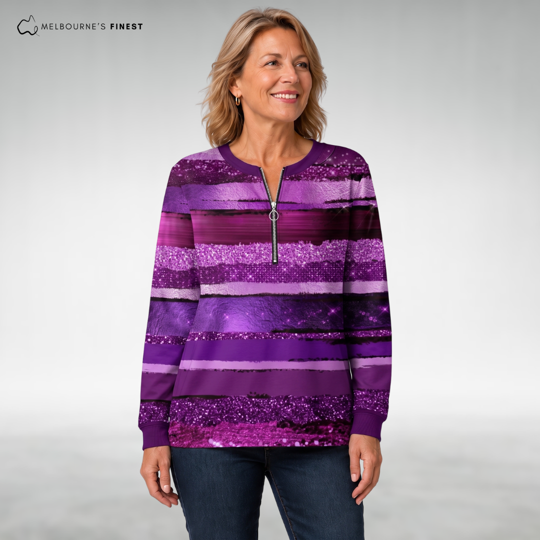 Kaylene™ Cozy Half-Zip Jumper