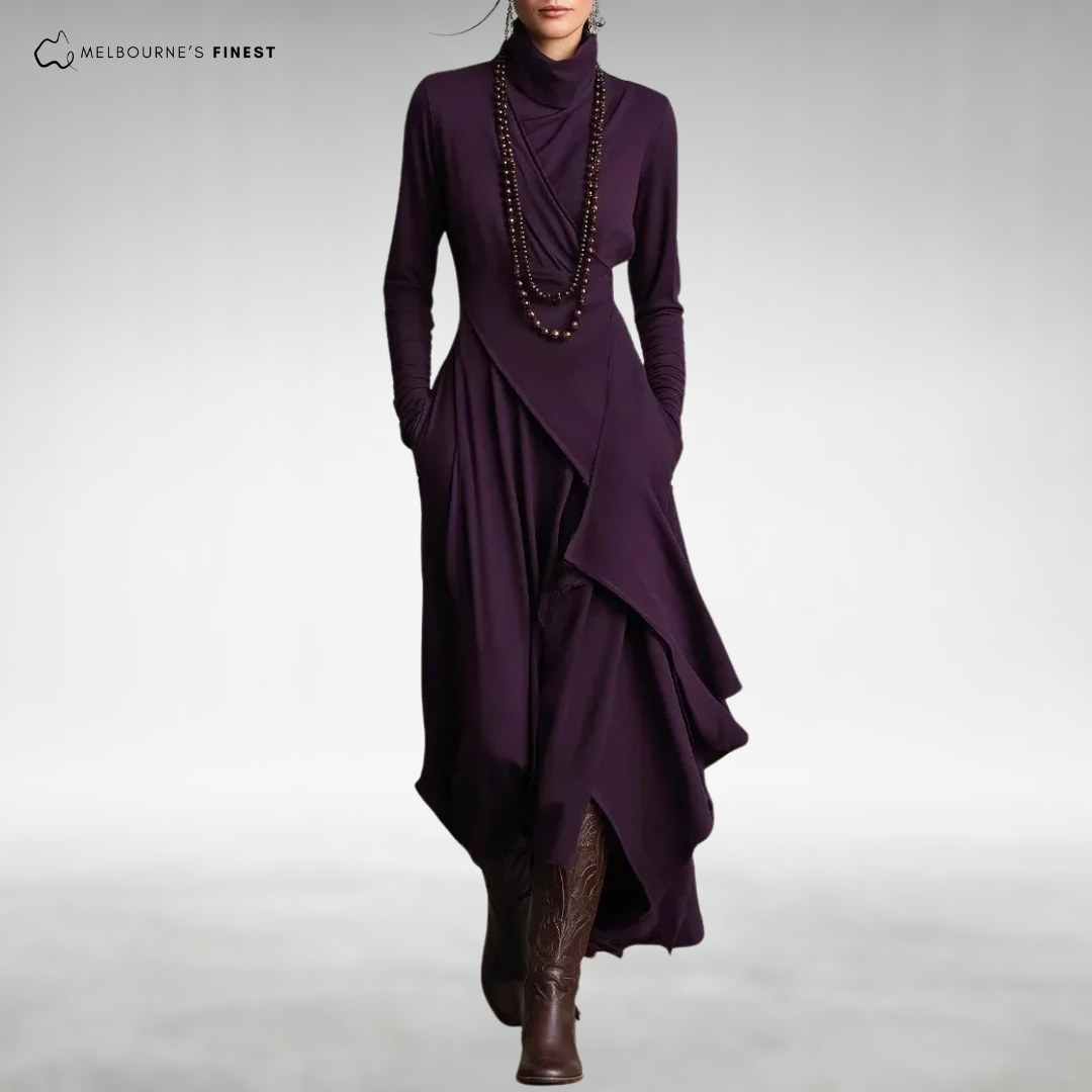 Coleen™ Turtleneck Comfort Dress
