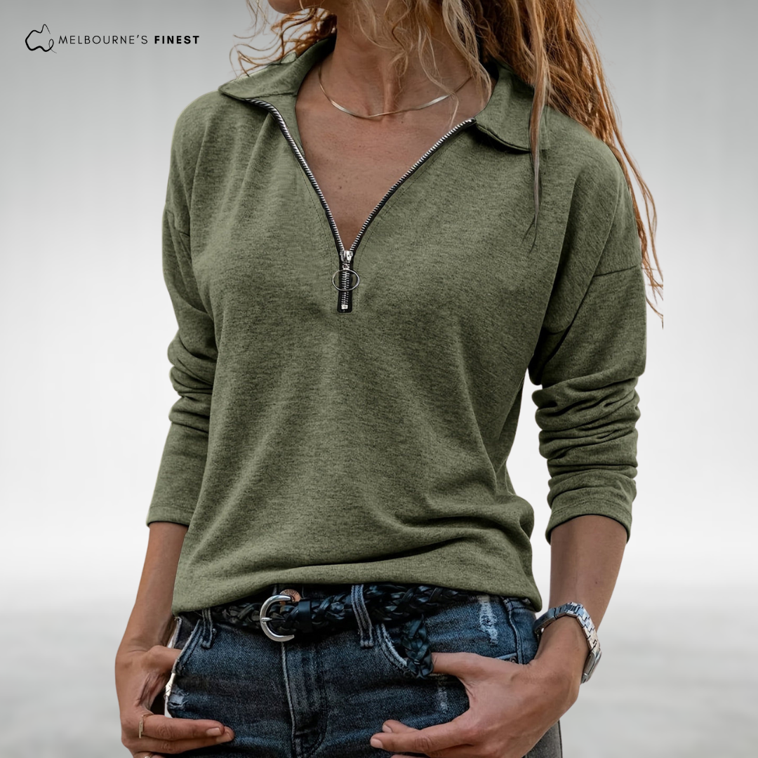Sienna™ Women's Half-Zip Jumper