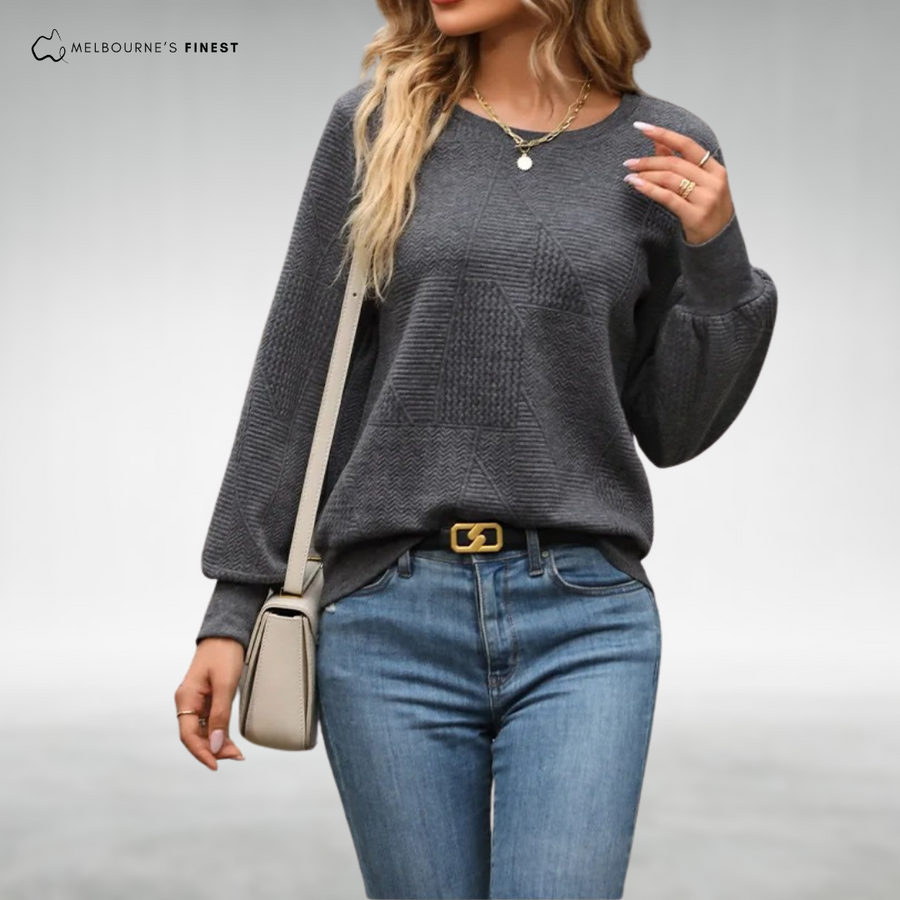 Lara™ Textured Comfort Jumper