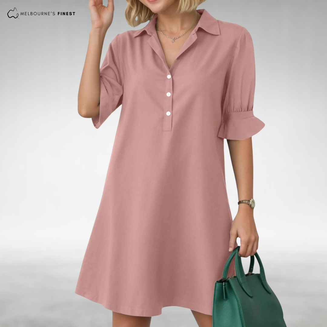 Judith™ Elegant Shirt Dress