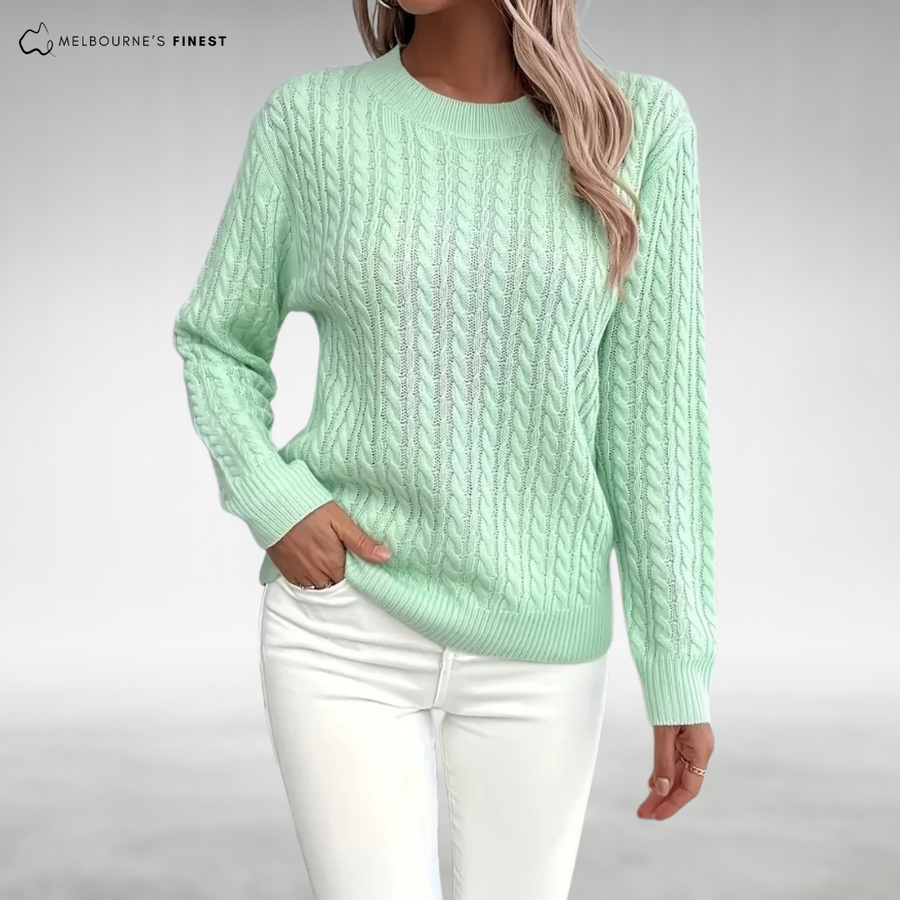Elise™ Elegant Knit Jumper