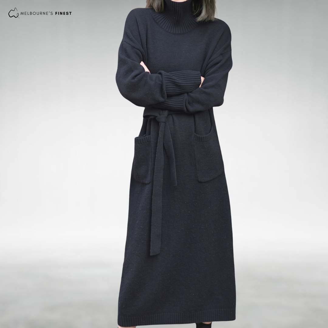 Tracy™ Cozy Turtleneck Dress