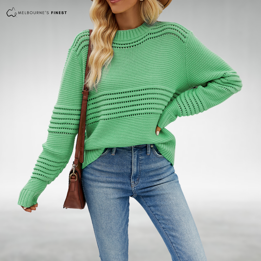 Eryn™ Elegant Textured Jumper