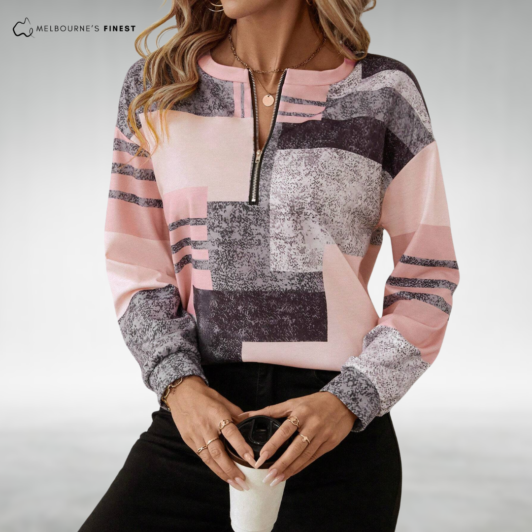 Riddle™ Elegant Half-Zip Jumper