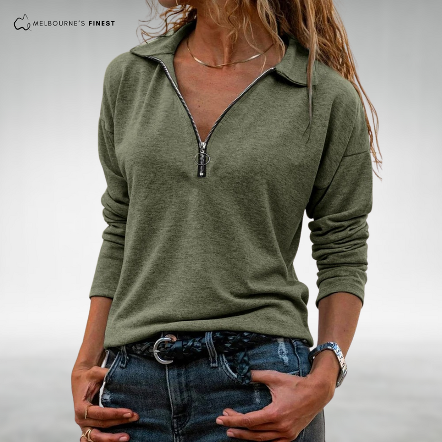 Julie™ Cozy Half-Zip Jumper