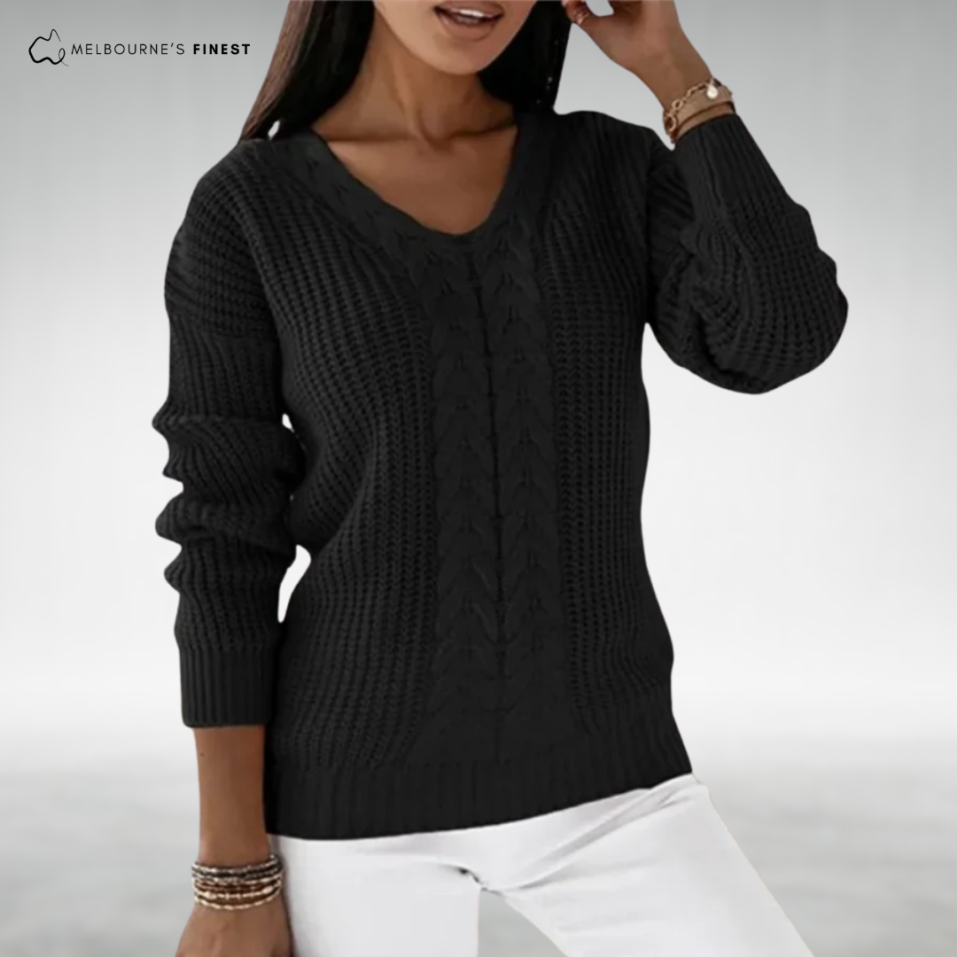 Abbey™ Elegant Knit Jumper