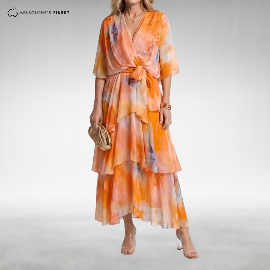 Ivana™ Elegant Midi Dress