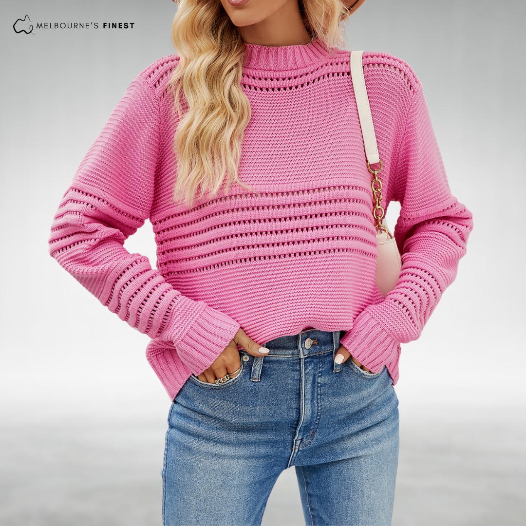 Eryn™ Elegant Textured Jumper