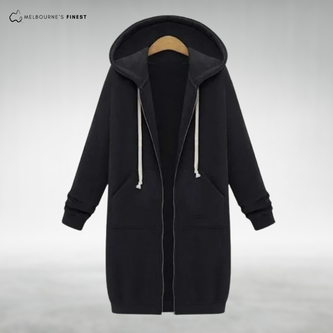 Kiera™ Longline Zip Hoodie