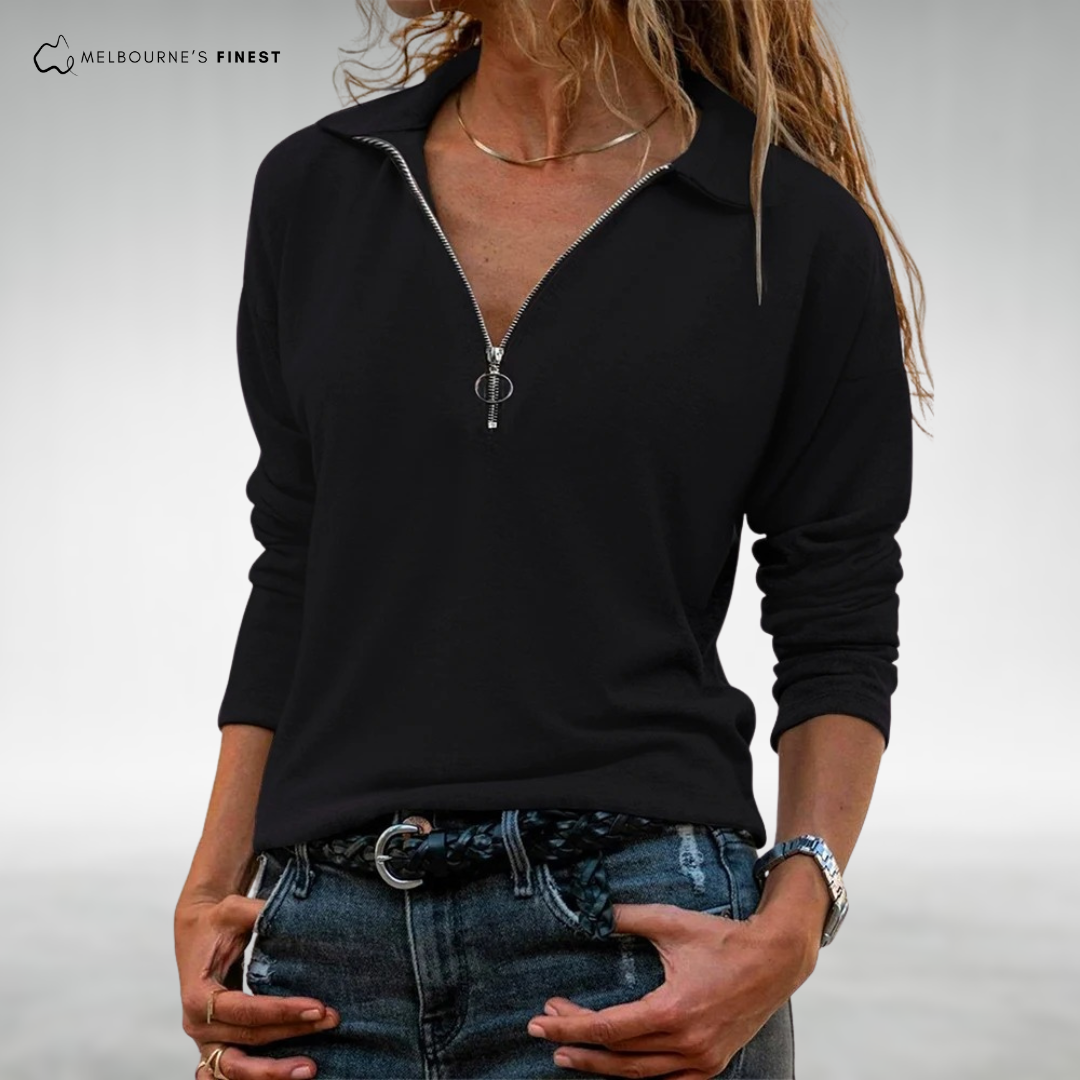 Julie™ Cozy Half-Zip Jumper