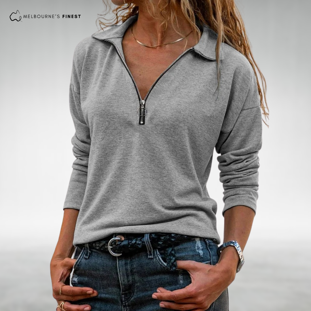 Julie™ Cozy Half-Zip Jumper