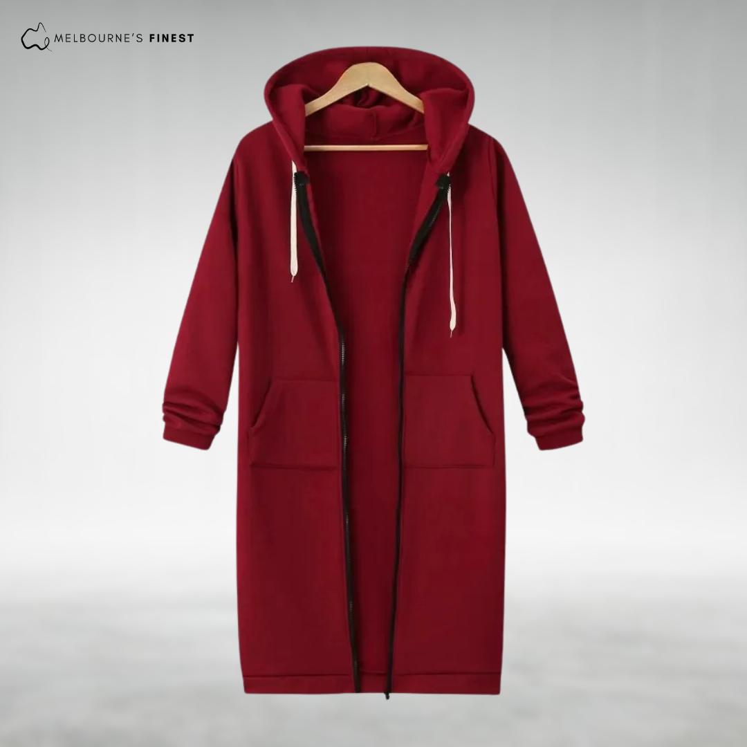 Kiera™ Longline Zip Hoodie
