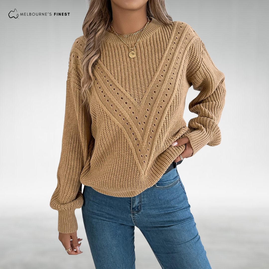 Clara™ Elegant Knit Jumper