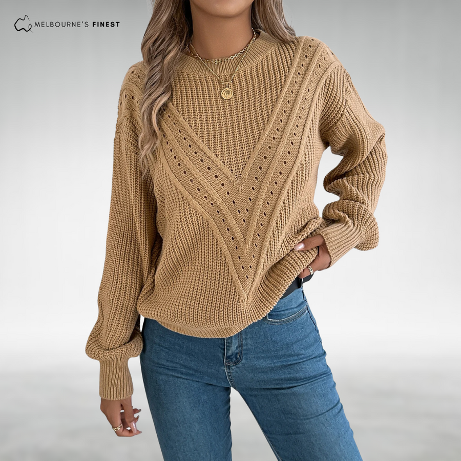 Clara™ Elegant Knit Jumper