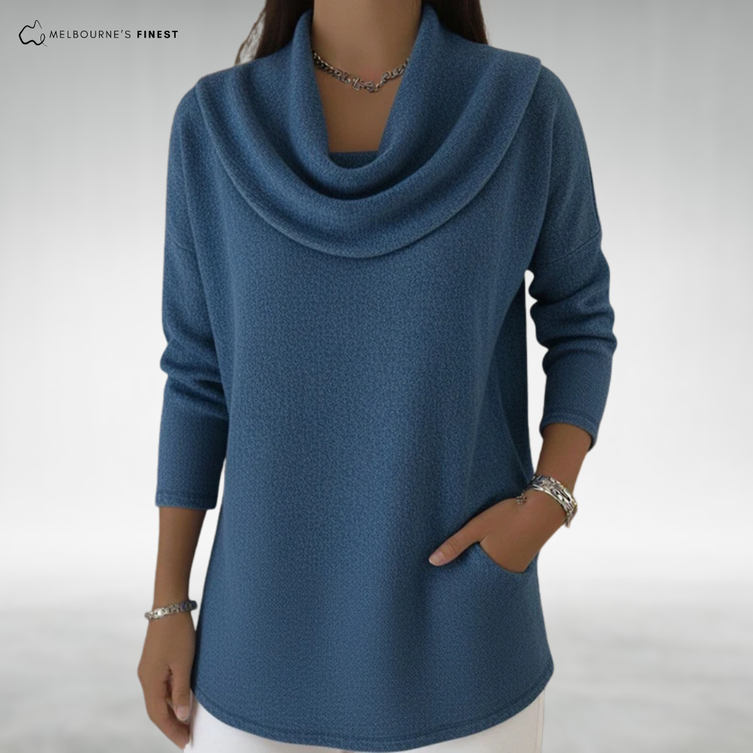 Emilia™ Cowl Neck Jumper