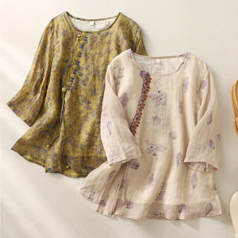 Noelle | Floral Relaxed Blouse
