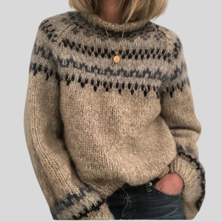 Helga™ - Handcrafted Icelandic Jumper