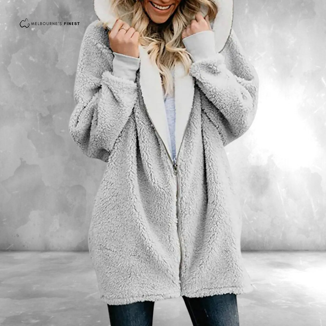 Tina™ Cozy Zip Up Hoodie