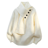 Imogen™ | Cozy Scarf-Neck Sweater
