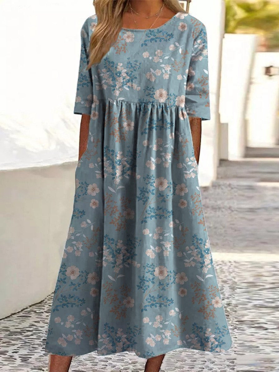 LAARNI™ - Relaxed Midi Dress