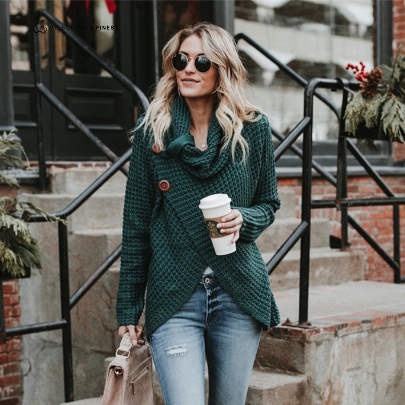 Natalie™ Elegant Knitted Jumper