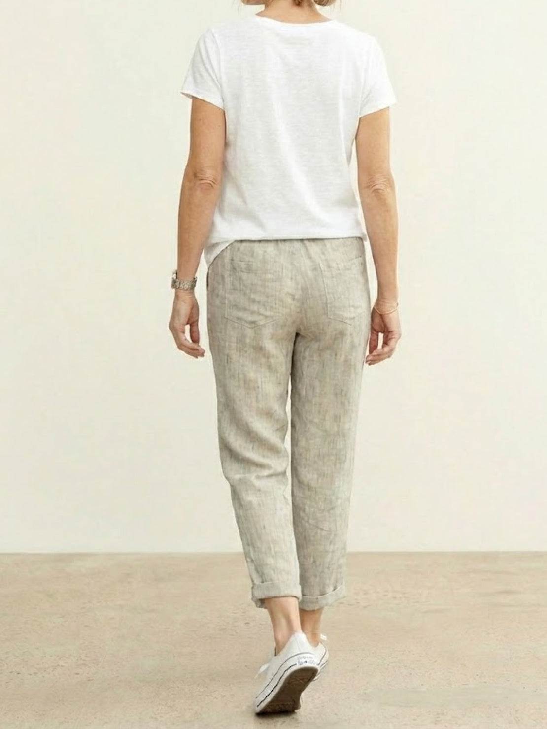 Harper | Women's Casual Drawstring Straight-Leg Casual Pants
