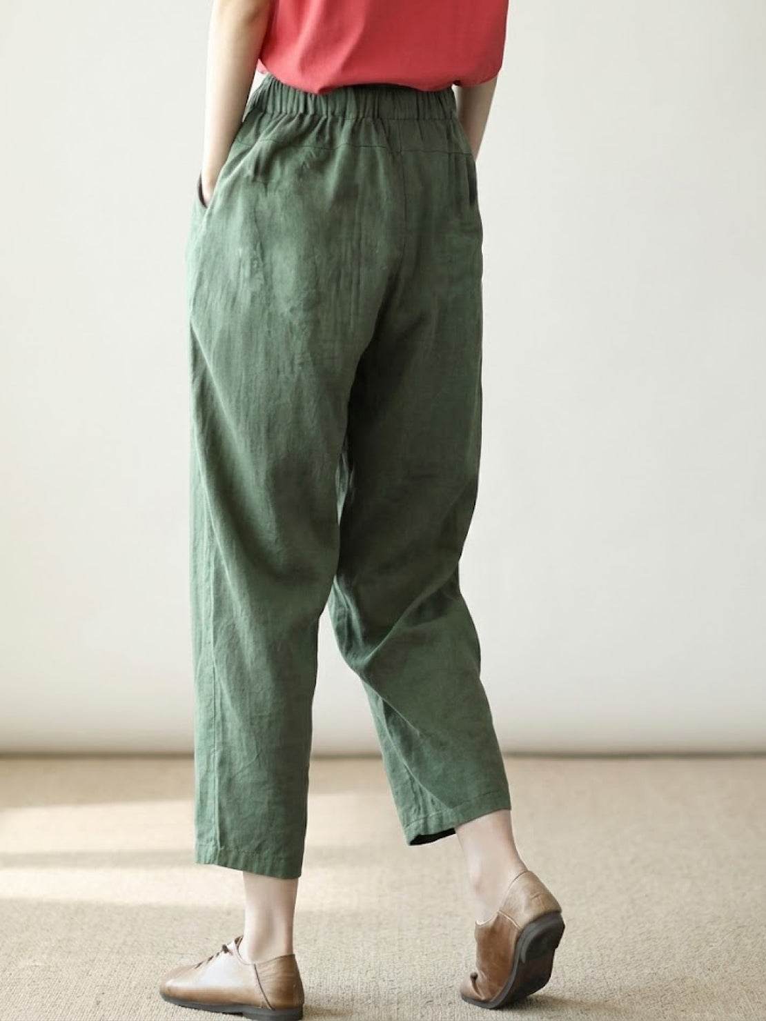 Harper | Women's Casual Drawstring Straight-Leg Casual Pants