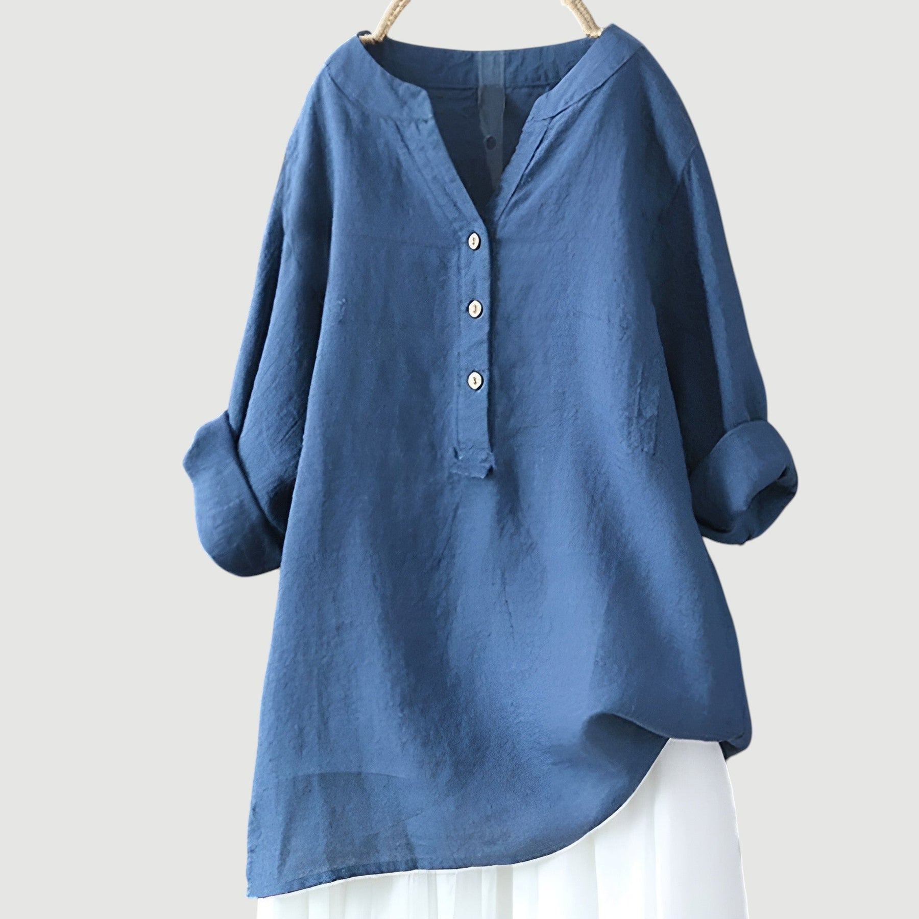 LINA | Women's Lightweight and Comfortable Linen Blouse