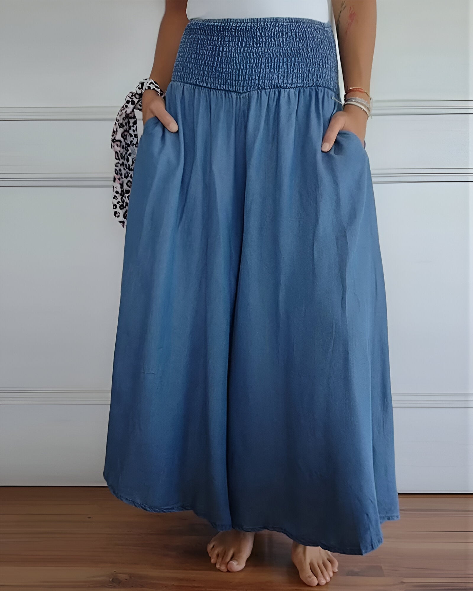 Lorraine | Comfortable pants with elastic waist