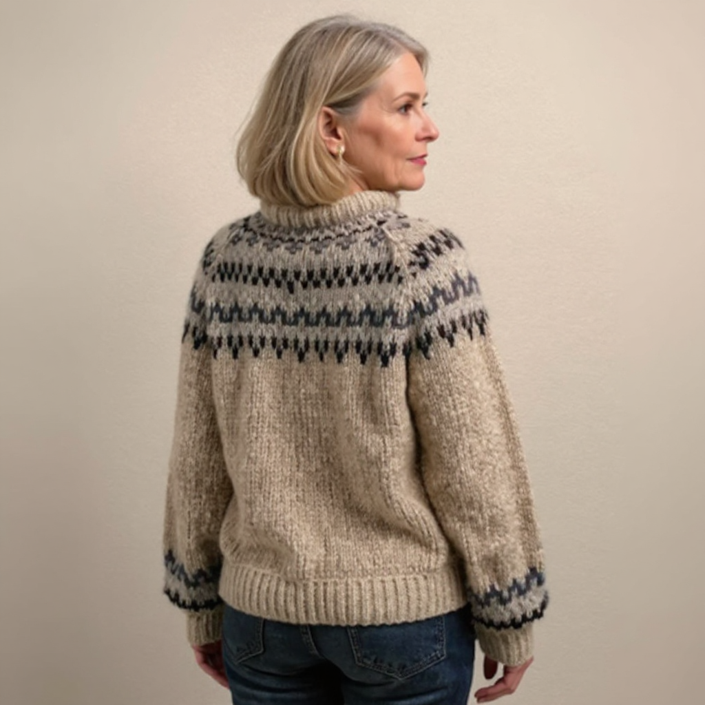 Helga™ - Handcrafted Icelandic Jumper
